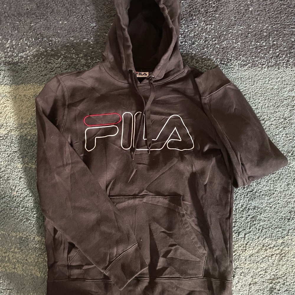 FILA hoodie sweater size small mens. Like new